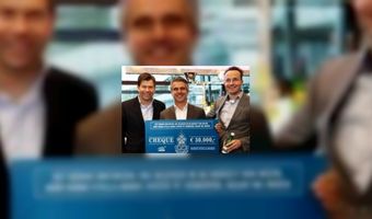 HMSHost Schiphol schenkt nu mineraalwater Marie-Stella-Maris