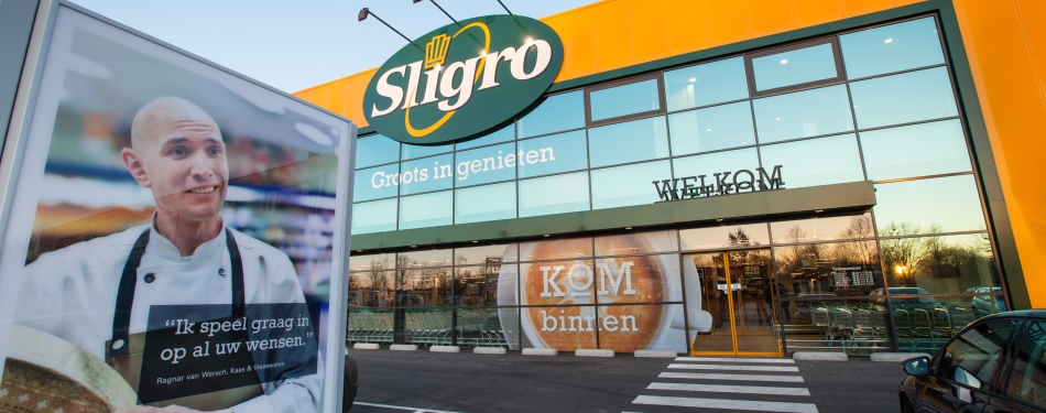 Sligro ziet jaaromzet met 2,5 procent afnemen