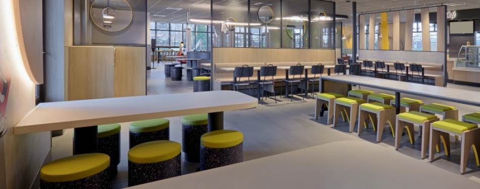 McDonald's in Tiel lanceert het nieuwe interieurconcept 'Luna'