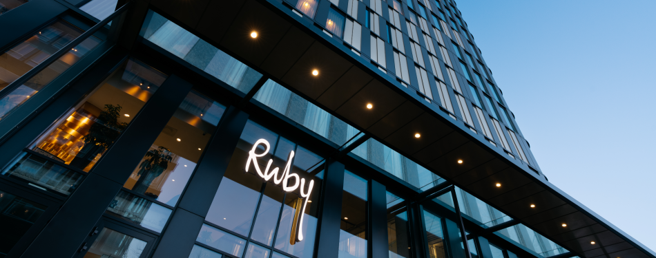 Ruby opent eerste hotel in Nederland