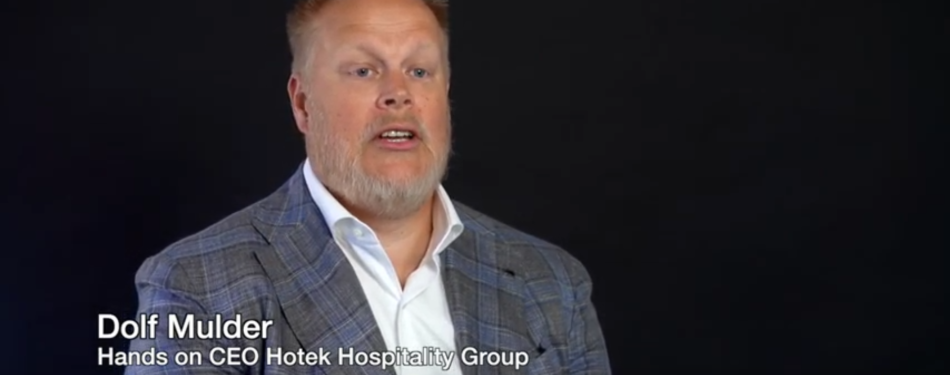 Video: Dolf Mulder van Hotek Hospitality Group over hoe hij na Corona in het leven staat.