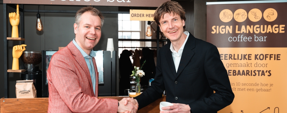 Hutten en Sign Language Coffee Bar slaan handen ineen