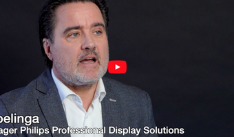 Video: Olaf Stoelinga van Philips Professional Displays Solutions over moderne eisen van displays in de hotellerie
