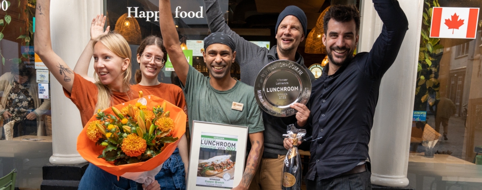 Copper Branch wint de wedstrijd voor Het Lekkerste Lunchroombroodje van Nederland