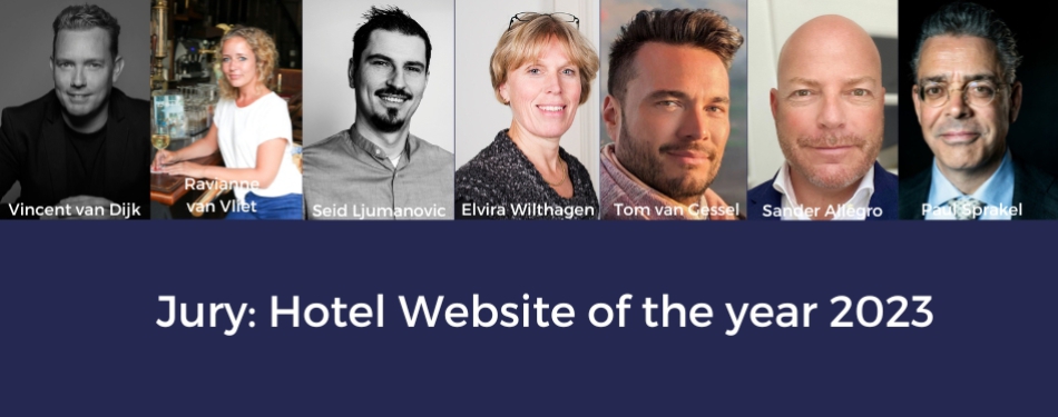 Nieuwe 'Hotel Website of the Year' verkiezing gelanceerd tijdens de Hotelnacht