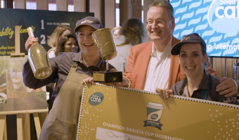 Shell station Oeijenbraak wint Shells Barista Cup