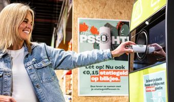 Eerste blikje met statiegeld ingeleverd