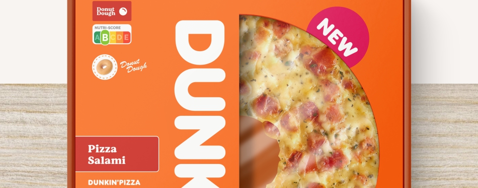 Dunkin' viert zesjarig bestaan met Donut Pizza