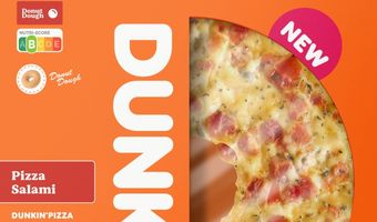Dunkin' viert zesjarig bestaan met Donut Pizza