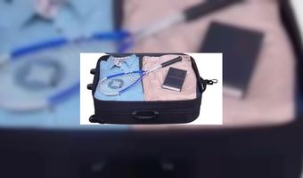 Snuffelen in koffers van reizigers