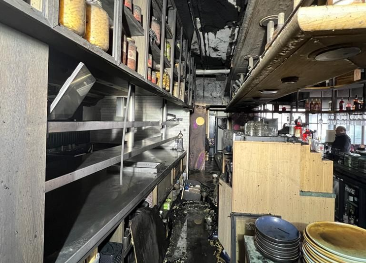 Restaurants Il Mercato en KITA dicht door brand