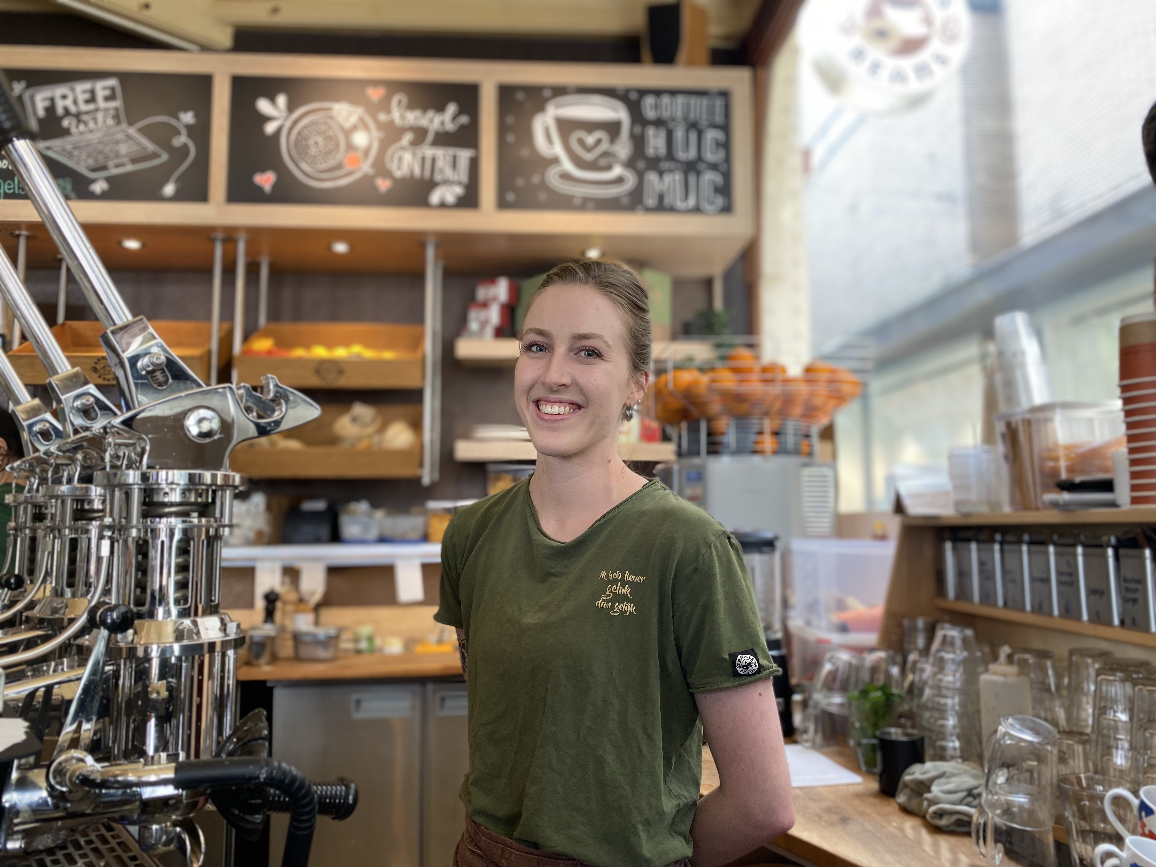 Van ballerina naar bagelbaas in Amsterdam