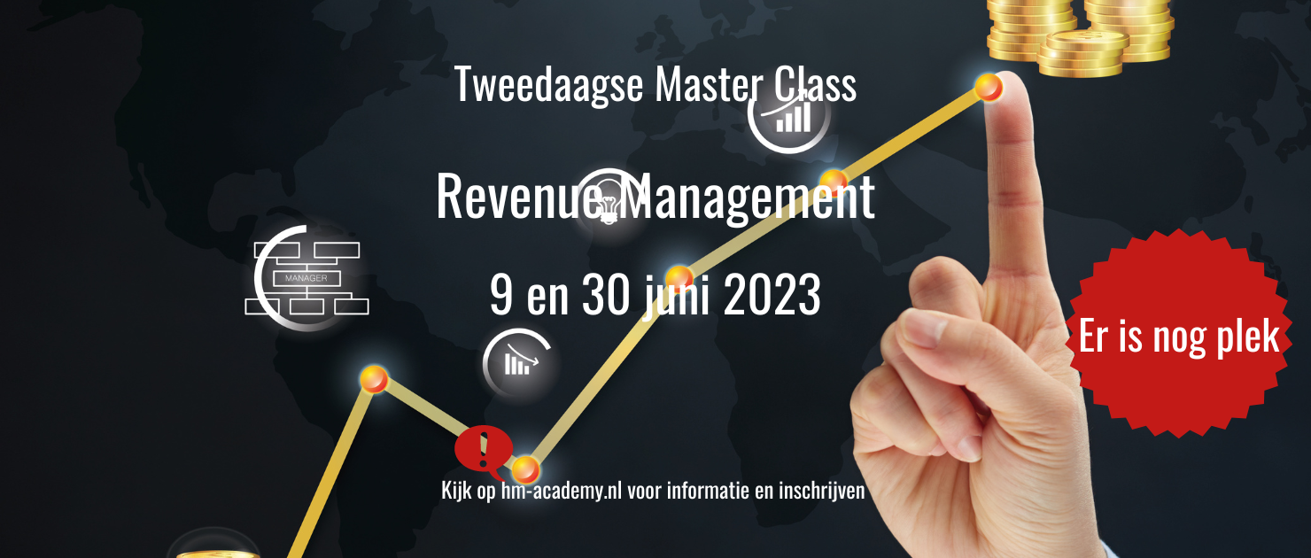 Realiseer meer hotelomzet met de training Revenue Management voor hoteliers