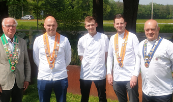 Bas Jonker vertegenwoordigt Nederland tijdens finale Jeunes Chefs Rôtisseurs