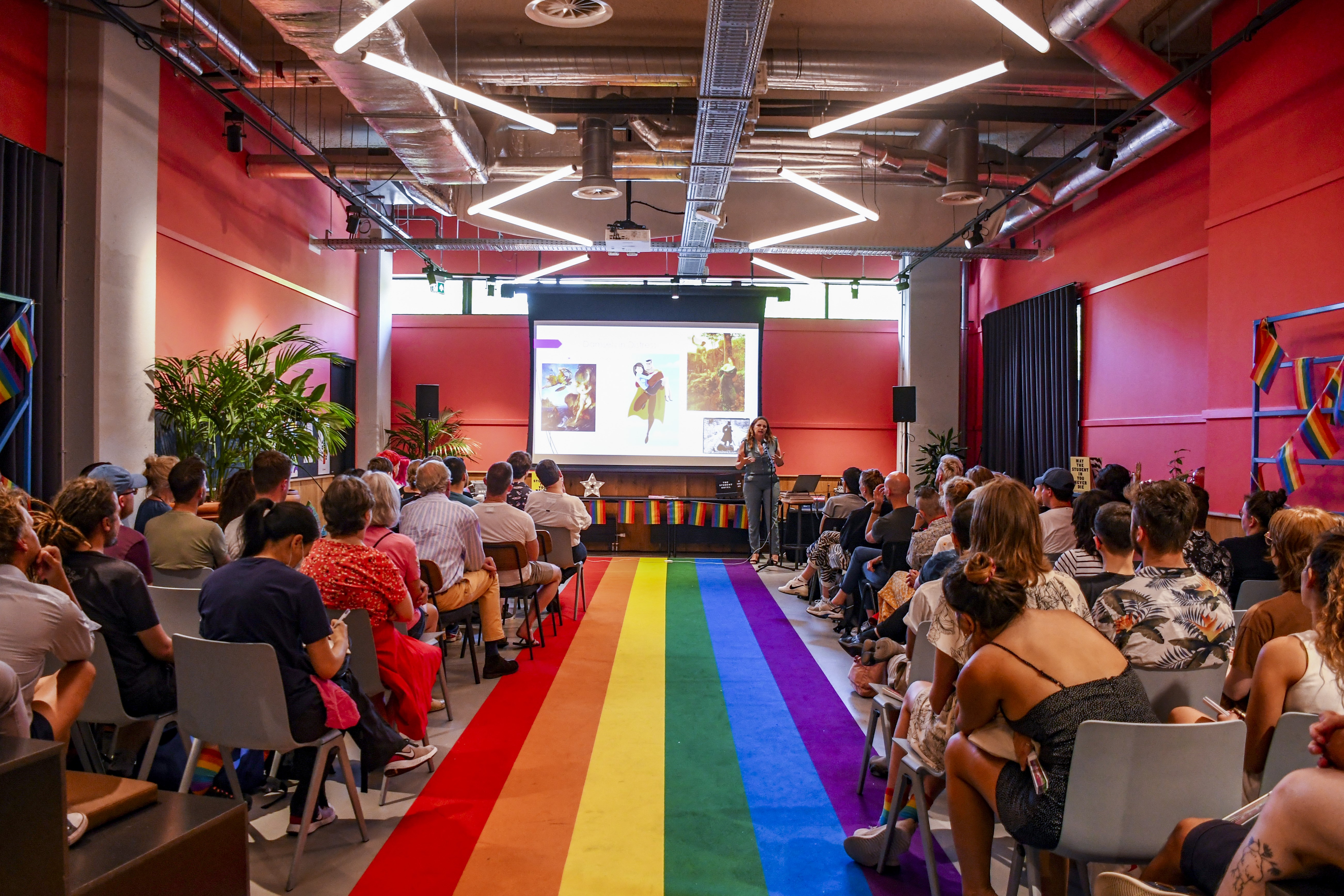 The Social Hub tijdens Pride Amsterdam The Pride Hub