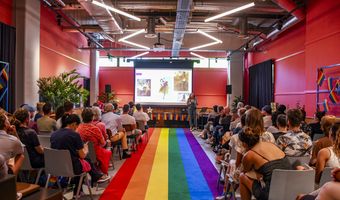 The Social Hub tijdens Pride Amsterdam The Pride Hub
