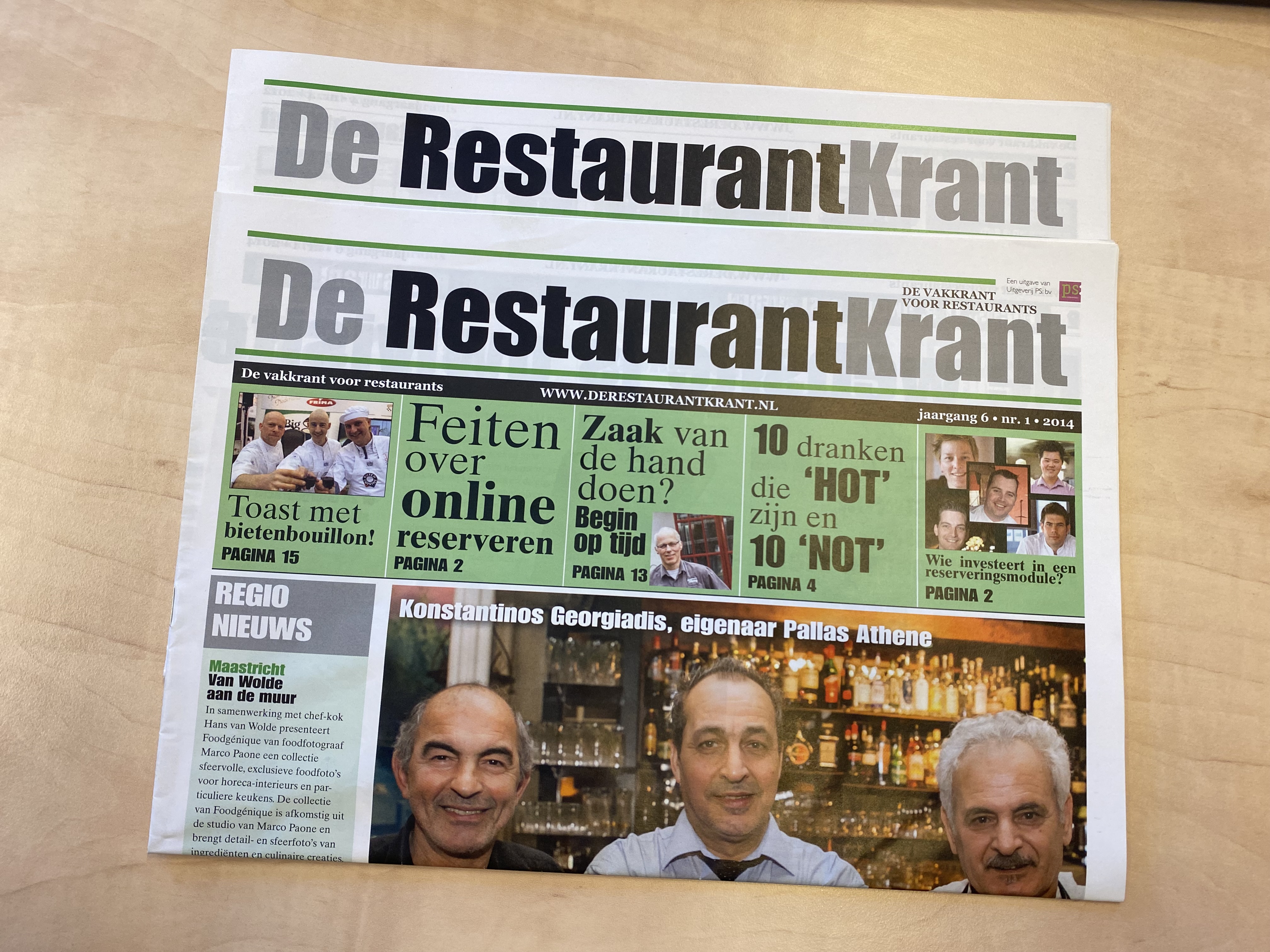 Konstantinos Georgiadis, eigenaar Pallas Athene: "Zoveel meer dan gyros en mixed grill"