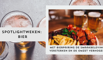 Met bierpairing de smaakbeleving versterken en de omzet verhogen
