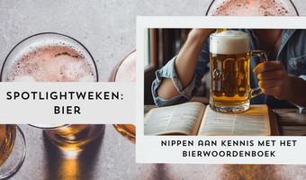 Nippen aan kennis met het bierwoordenboek