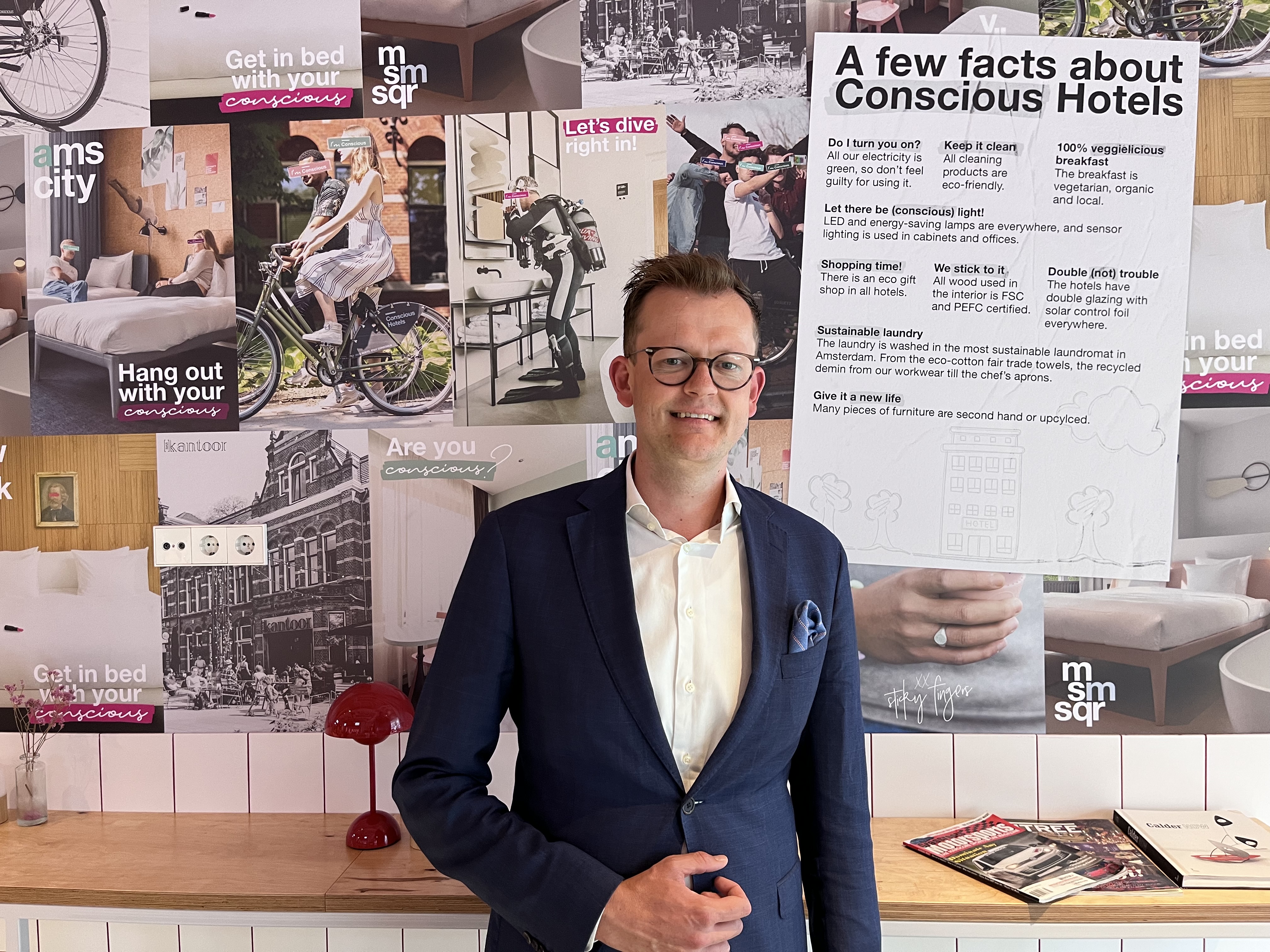 Patrick Aarsman komt Conscious Hotels versterken