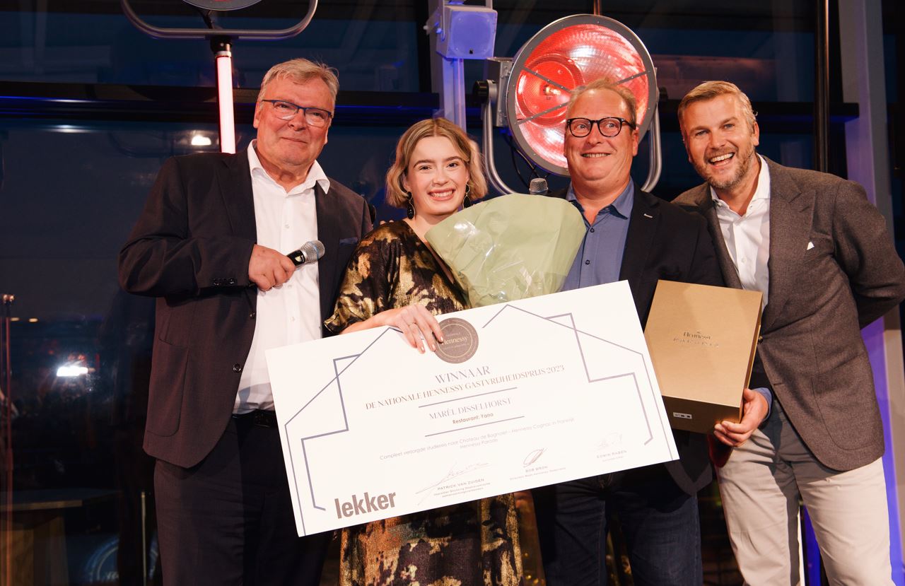 Dit is de winnaar van de Nationale Hennessy Gastvrijheidsprijs 2023