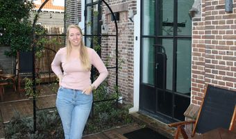 “In de zomer kan je hier nog een tent in de tuin verhuren”