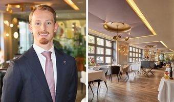Daan Halle nieuwe Maître van restaurant Bridges Amsterdam in Sofitel Legend The Grand