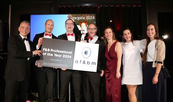 Mark Visschedijk wint F&B Professional of the Year Award 2024