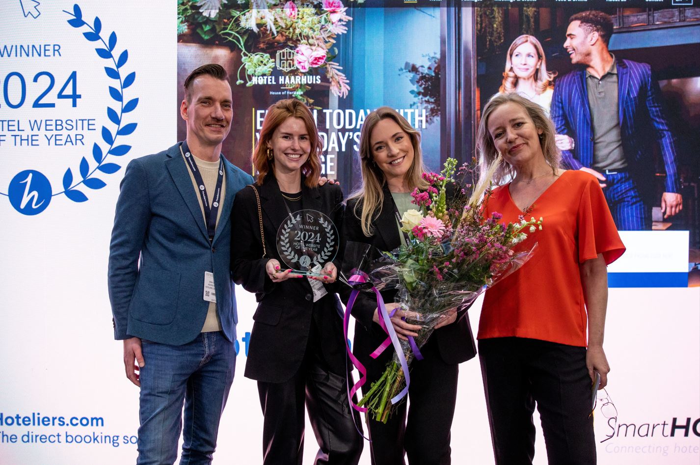 Hotel Haarhuis winnaar ‘Hotel Website of the Year’ 2024