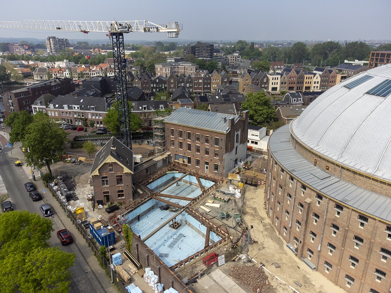 Bouw van hotel bij Haarlemse Koepel gestart