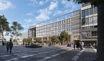 Horecaondernemingen op Stadhuisplein Rotterdam ondergaan eind 2024 grootschalige renovatie