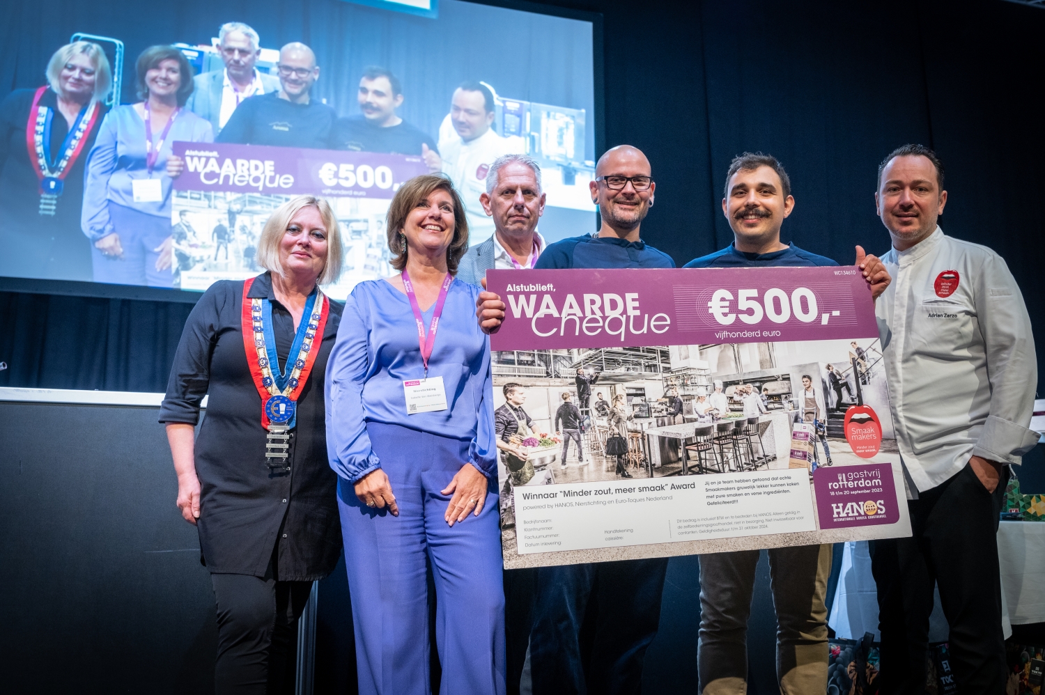 Dit zijn de zes finalisten voor de 'Minder Zout, Meer Smaak award' tijdens Gastvrij Rotterdam