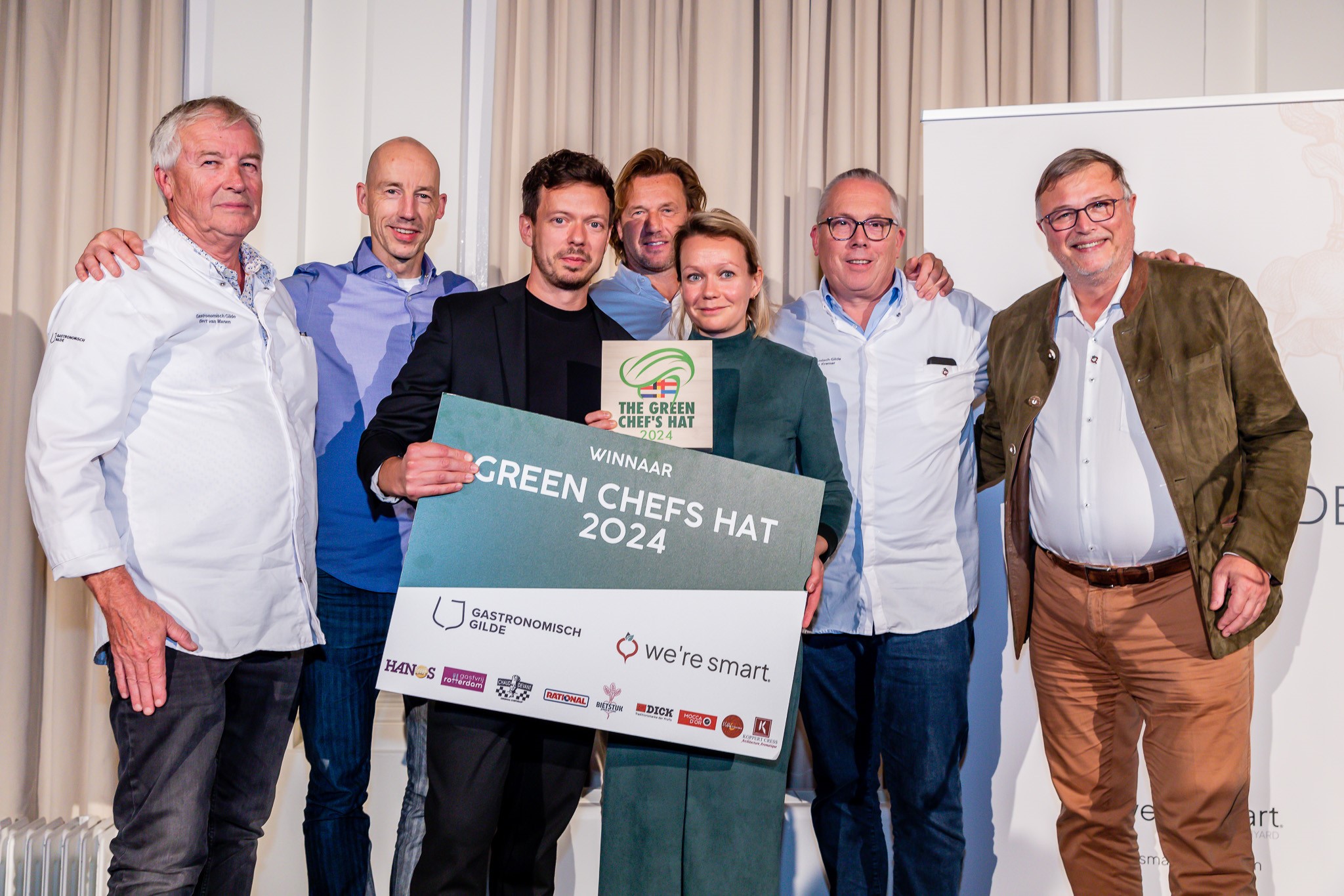 Restaurant de Vijf Seizoenen uit België wint Green Chefs Hat