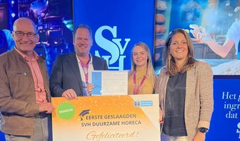 Primeur: eerste geslaagden SVH Duurzame horeca