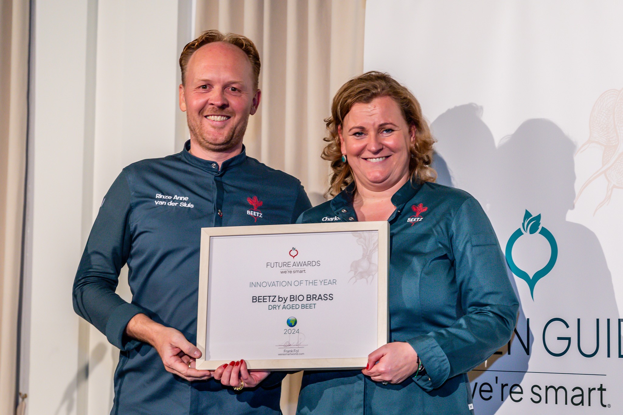 Beetz wint Innovation Award bij Future Award 2024 We’re Smart