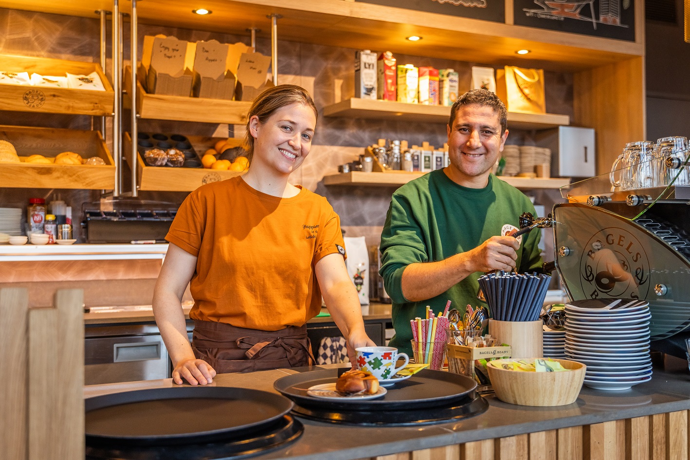 Amsterdam-Noord wordt wederom verrijkt met bagels, koffie & geluk