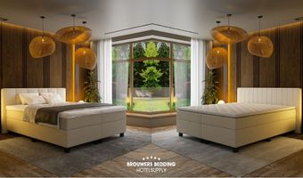 Bezoek Brouwers Bedding, de marktleider in hotelbedden, op de Horecava 2025
