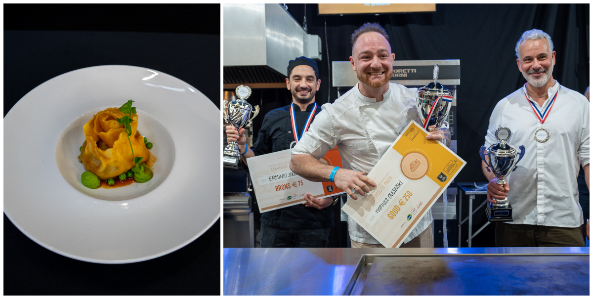 Mariusz Olesinki uit Woerden wint NK Lekkerste Pasta 2025