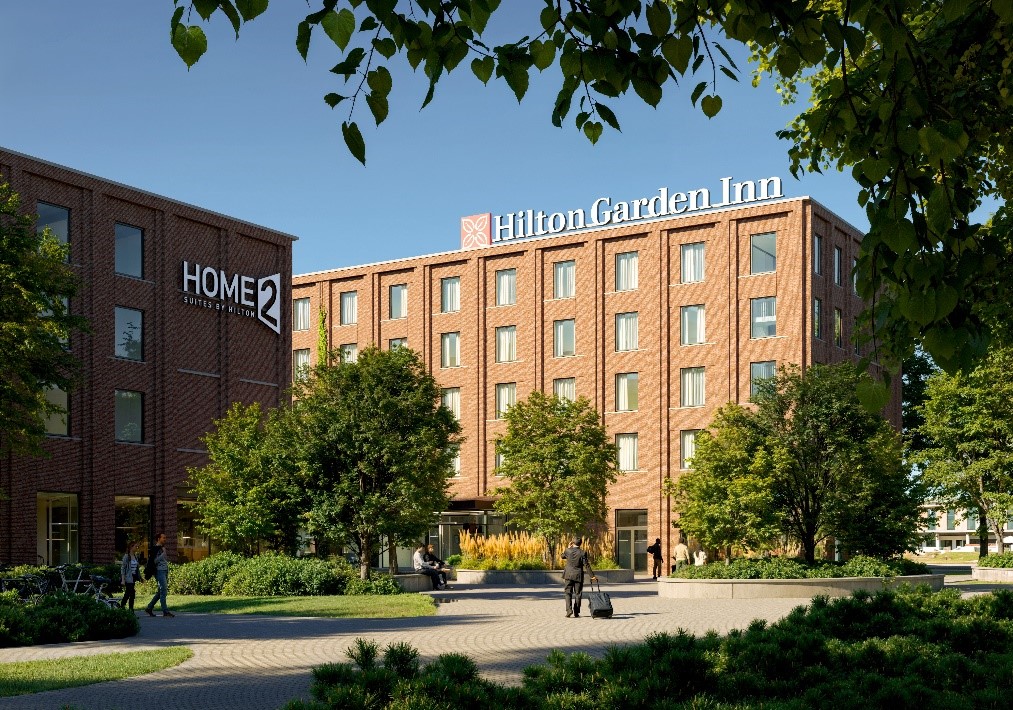 Hilton breidt uit in Nederland met Home2 Suites en Hilton Garden Inn