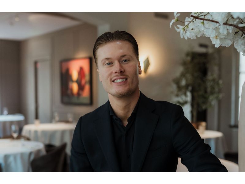 Jelle van Ravenstein nieuwe sommelier bij Restaurant Wolfslaar*