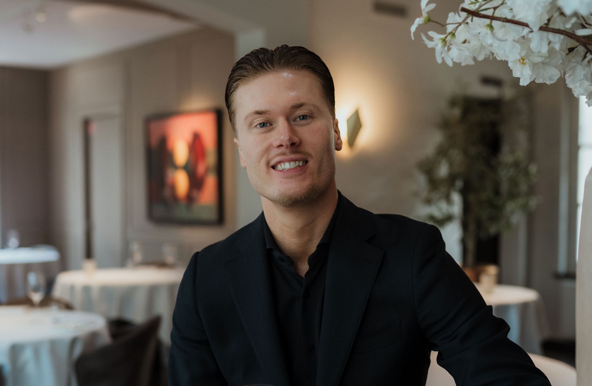 Jelle van Ravenstein nieuwe sommelier bij Restaurant Wolfslaar*