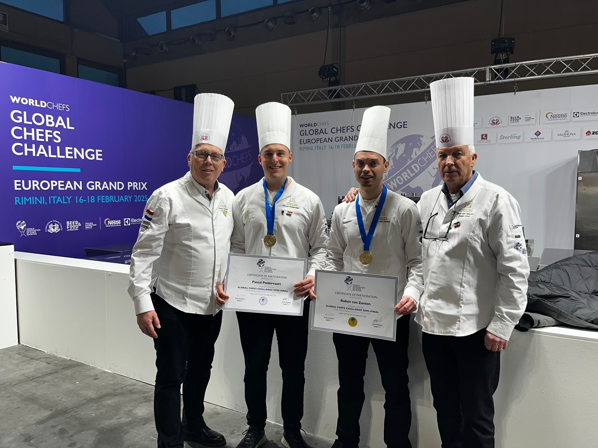 Nederland wint goud en plaatst zich voor finale Global Chefs Challenge in Wales 2026