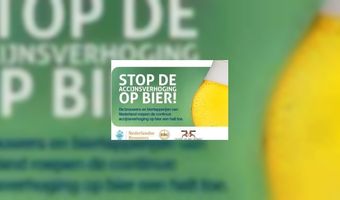 Campagne bierbranche tegen accijns