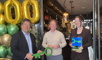 Restaurant De Dikke van Dale behaalt als 800e bedrijf in Nederland het Green Key certificaat