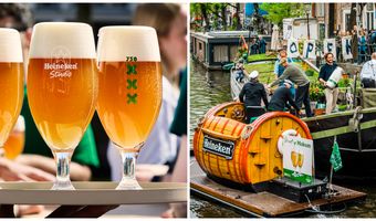 Heineken brouwt bijzonder pils voor én door Amsterdammers ter ere van 750 jaar Amsterdam