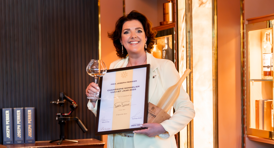 Saskia Smeenk van Restaurant Daalder* is de Champagne Sommelier van 2025
