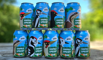 Bird Brewery lanceert nieuw bier in vogelcollectie: Soepele Specht