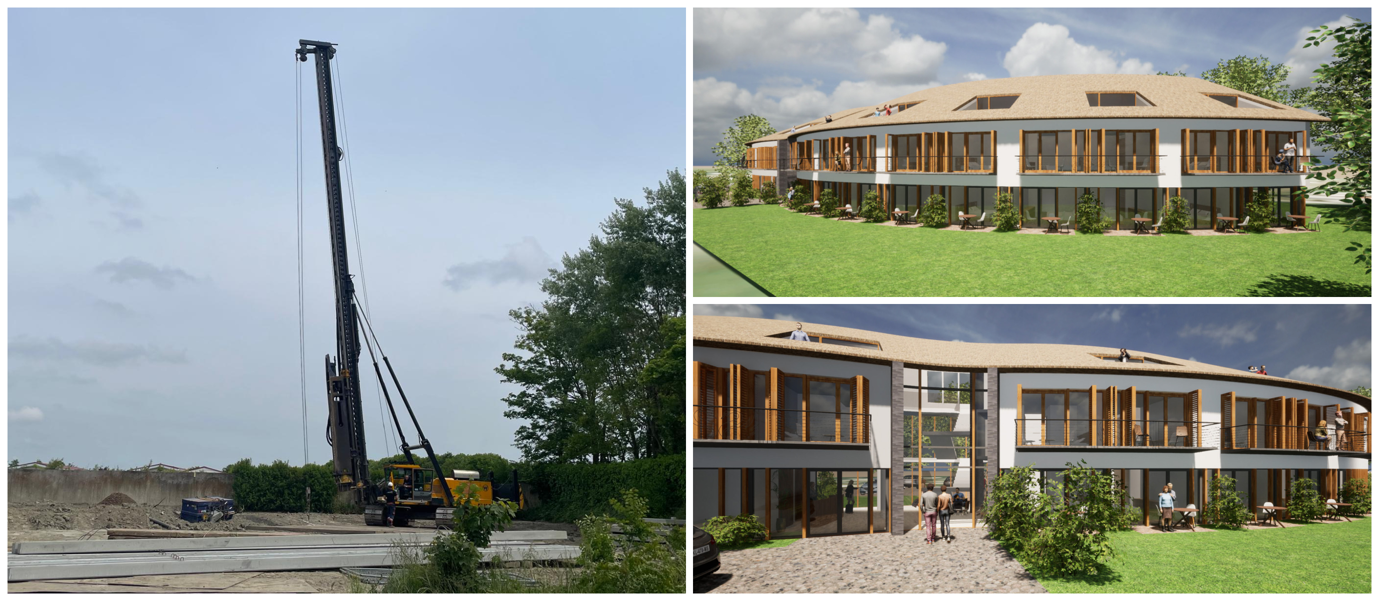 Eerste paal geslagen van Hotel Riet, het twaalfde hotel van Kloeg Collection