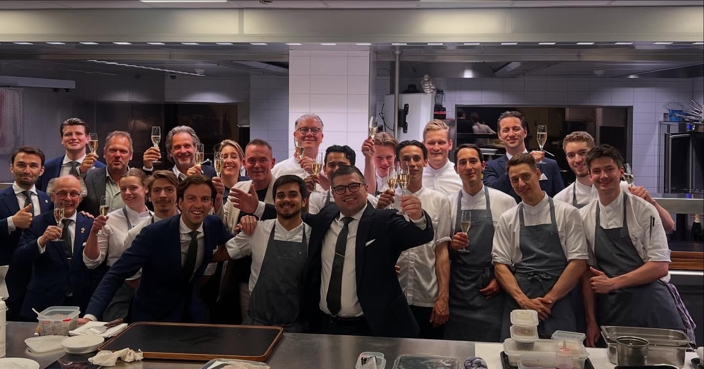 Arjan Speelman van Ciel Bleu** in Hotel Okura Amsterdam is de 154ste SVH Meesterkok