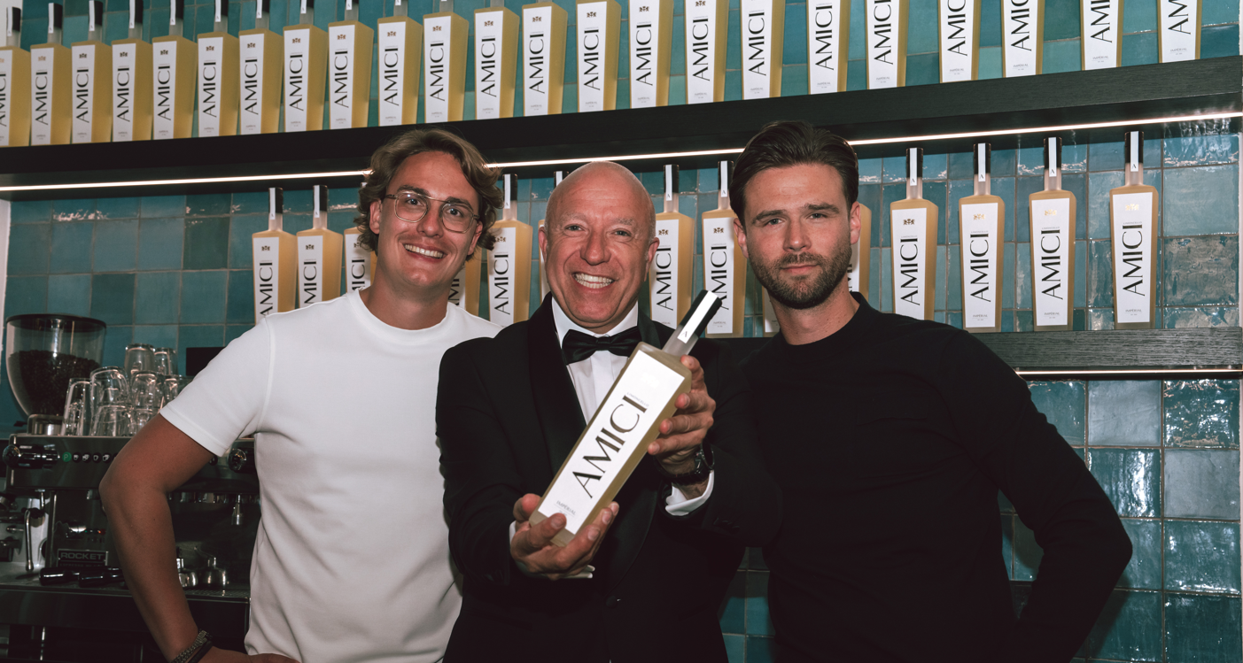 Tom Coronel is de nieuwste ambassadeur van Nederlandse AMICI Limoncello
